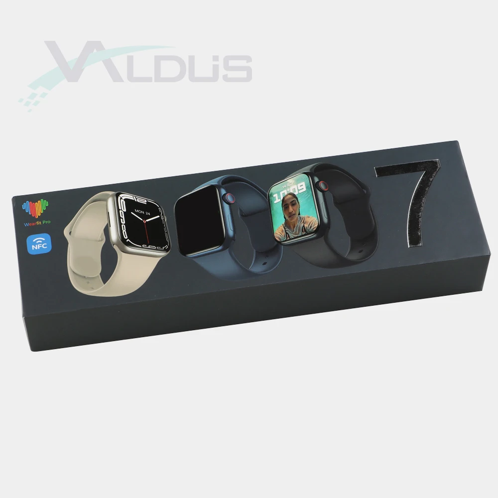 Valdus 2022 Nfc N78 Plus Smart Watch Full Touch Screen Reloj Inteligente Blood Oxygen Heart Rate Monitor Android Smart Watch