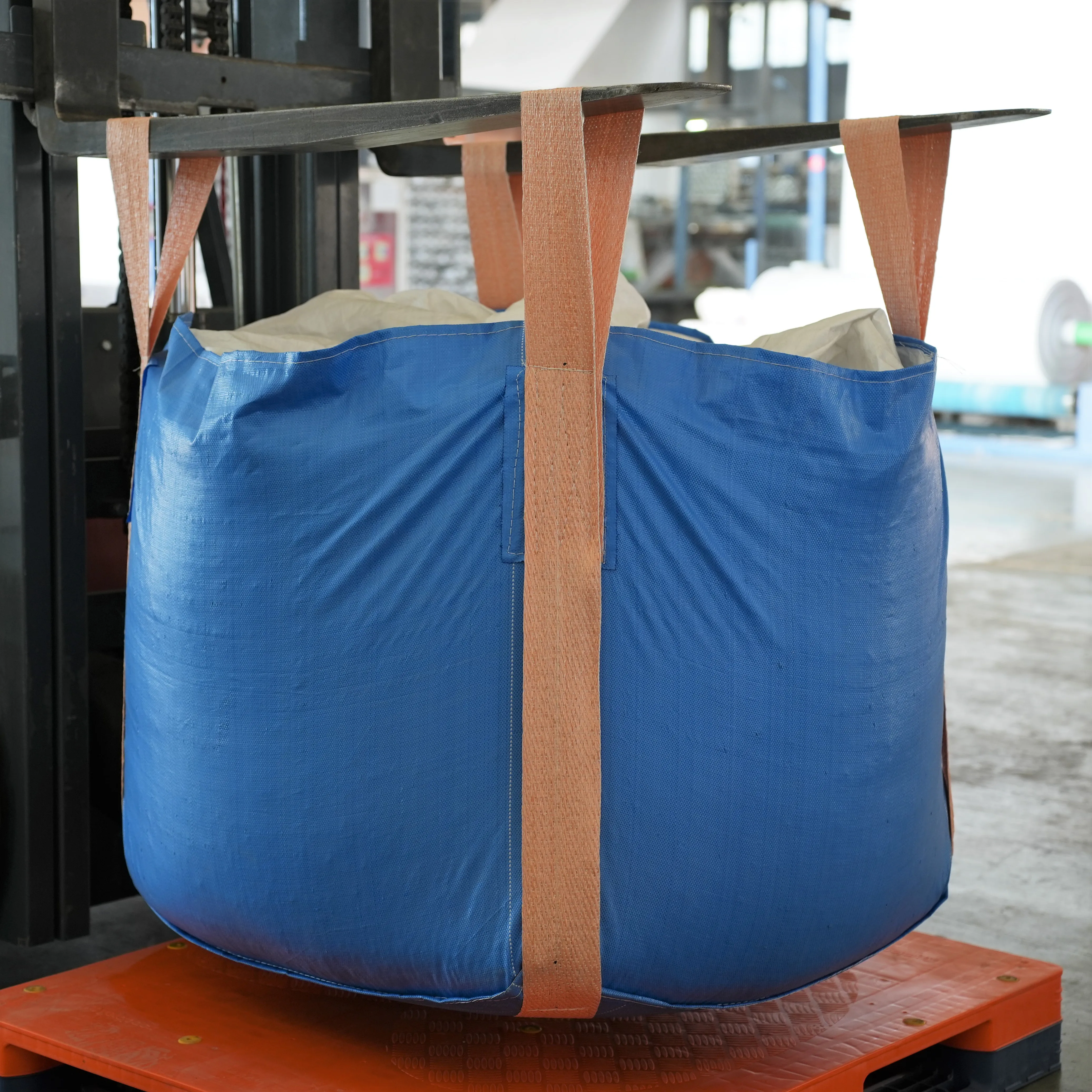 Shandong Manufacturers Waterproof Laminated FIBC Big Bag 1000kg Bulk Container Jumbo Bag With PE Inner Liner