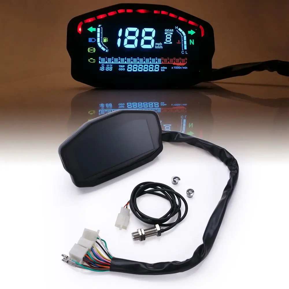 Motorcycle Modified Color Screen Lcd Meter Speed For Honda Ducati Kawasaki Suzuki