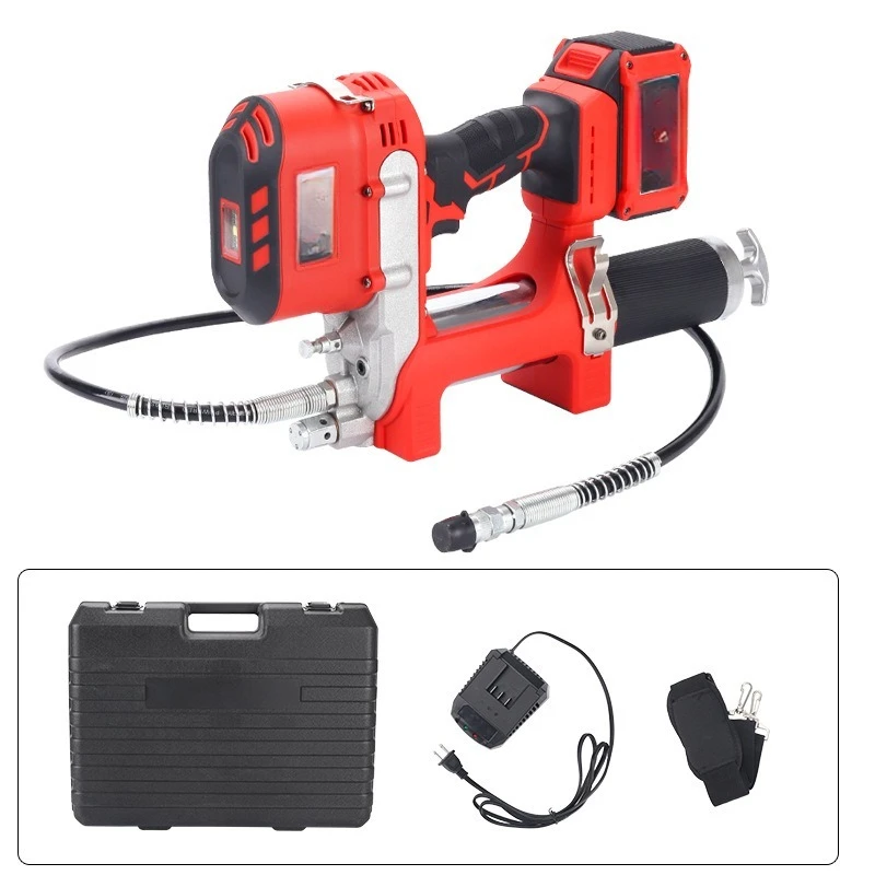 Big Tree Hot Selling 24V Brushless Rechargeable Grease Gun Lithium High Pressure Portable Industry Use Butter Gun