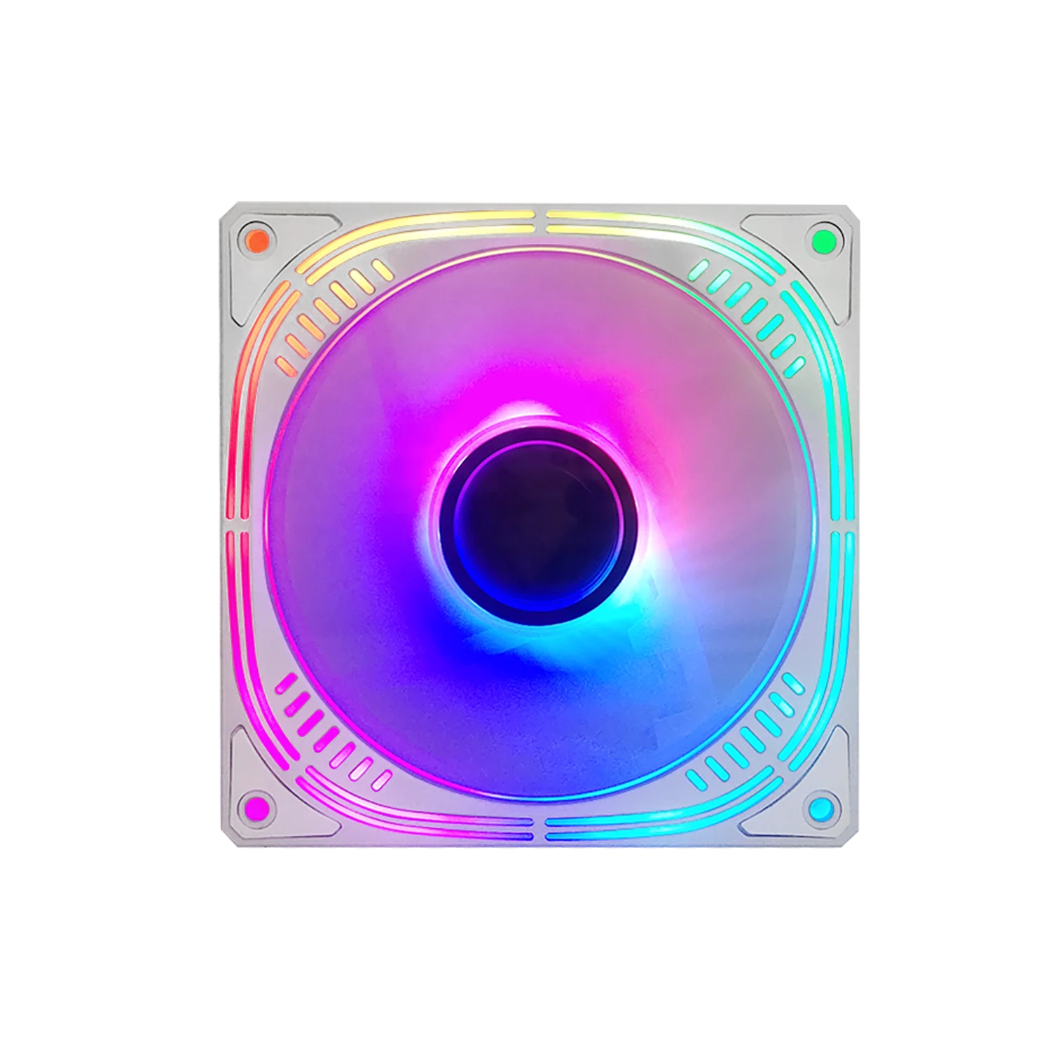 RGB Cooling Fans for PC Gaming Case with LED Lights CPU Cooler Fan 120mm RGB Cooler Fan With 5v-3pin