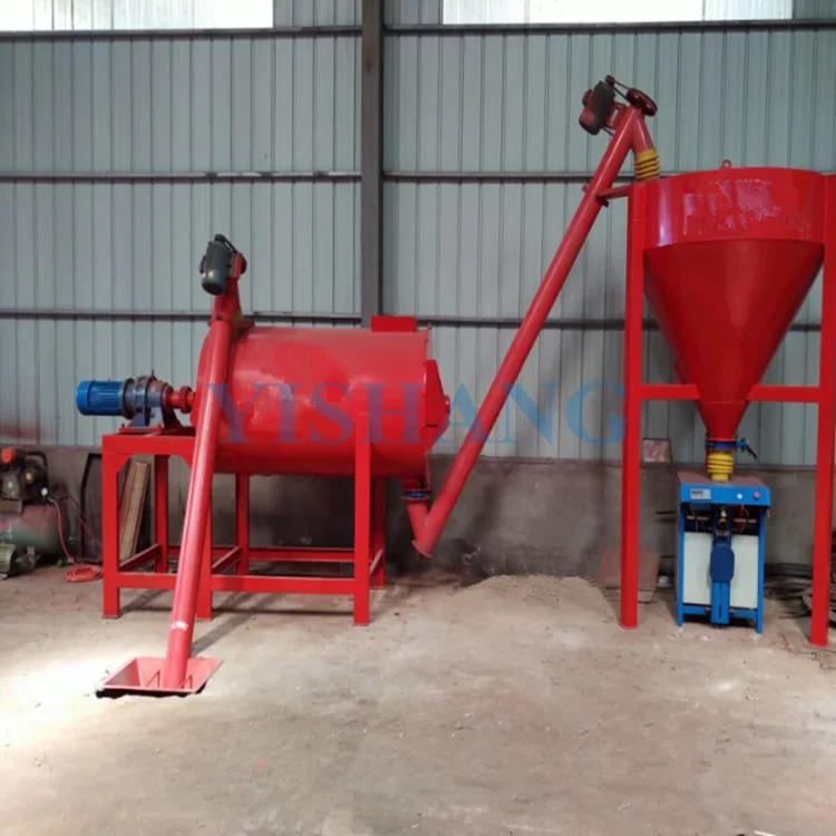 Masonry mortar water-proof screed mortar sound insulation polymer cement mixer equipment making machinery