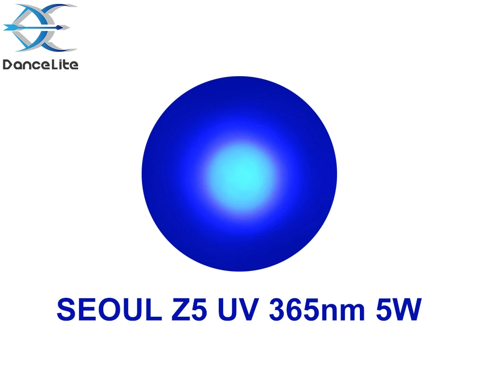 DIY UV 365nm LED Module Pill SEOUL 5W(CUN66A1G) Ultraviolet 365 LED Drop-in For C8 Flashlights Torch
