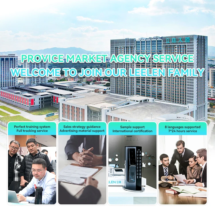 LEELEN SIP wired 2MP lens video intercom system hotel building visual intercom face recognition password door bell for home