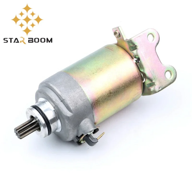 HDMP New 9 teeth Electric starter motor for Aprilia Leonardo 125cc 150cc 4T LC 1996-1998 ZD4MB00 ZD4MBA0 246390210 AP0295625