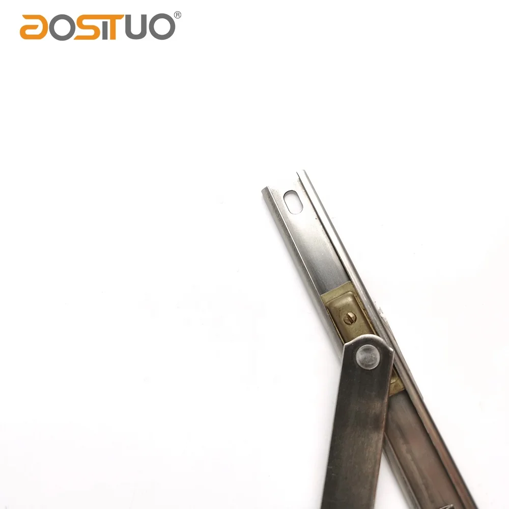Wholesale SS304 SS201 window hardware egress friction hinges casement friction stays for aluminum window with brass slider
