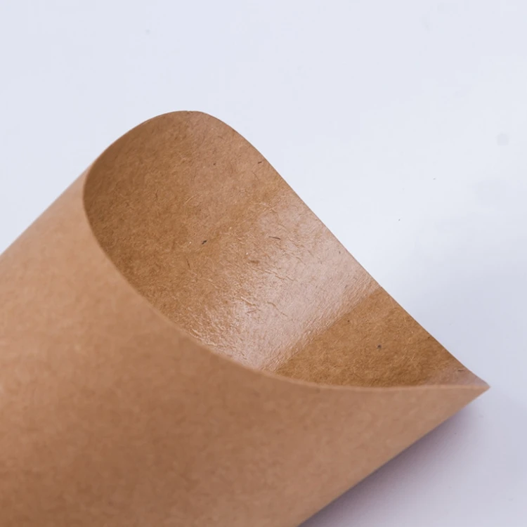 
Disposable Bread Paper Cup Fries Snack Fried Chicken Packaging Food Wrapping Grease Proof Egg Kraft Paper 