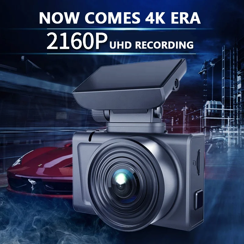  Автомобильный видеорегистратор Firstscene T009H 4K UHD Wi-Fi 3840*2160P с датчиком Sony 8 Мп задняя камера ночное видение GPS двойной