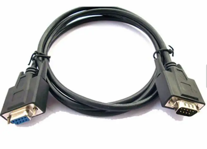 D-SUB RS232 DB9M to DB9F Cable Male to Female Extension Serial mould type
