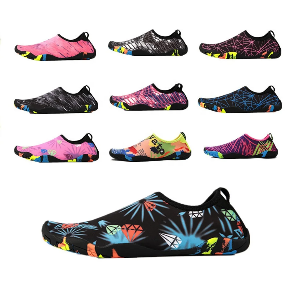 Rubber Outsole Anti Slip Men Women Beach Swim Socks 2021 Water Sports Sock Shoes Barefoot Quick-drying Water Shoes For Men/