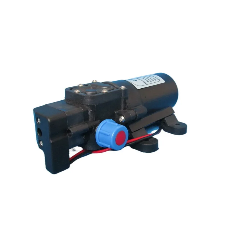 Grimmsky Factory Directly Sale Pressure Switch Type 5.5L/Min 12V DC 80W High Pressure Water Pump 8 Bar