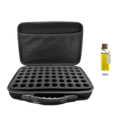 Essential Oil Bag Storage Organizer Essential Oil Carrying Case 60 Bottles 10/15ML Oil Holder Case for Travel 1pcs