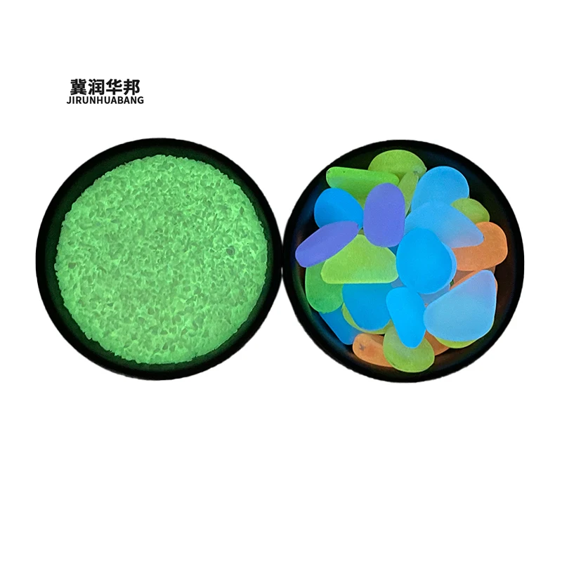 glow stones in concrete glowing paving stones glowing pebbles stones