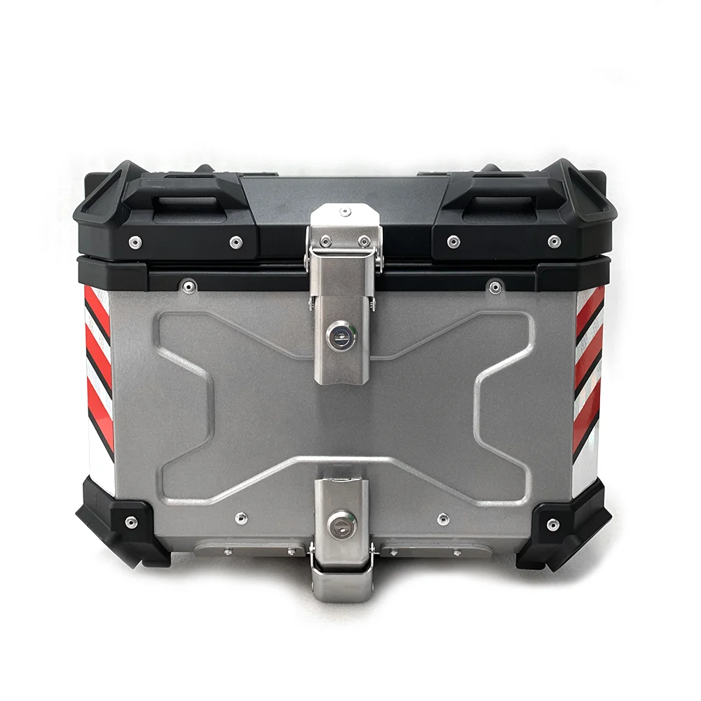 Motorcycle saddle bags /motorbike side box case /aluminum motorcycle side box top case for BMW Honda Suzuki Kawasaki Yamaha