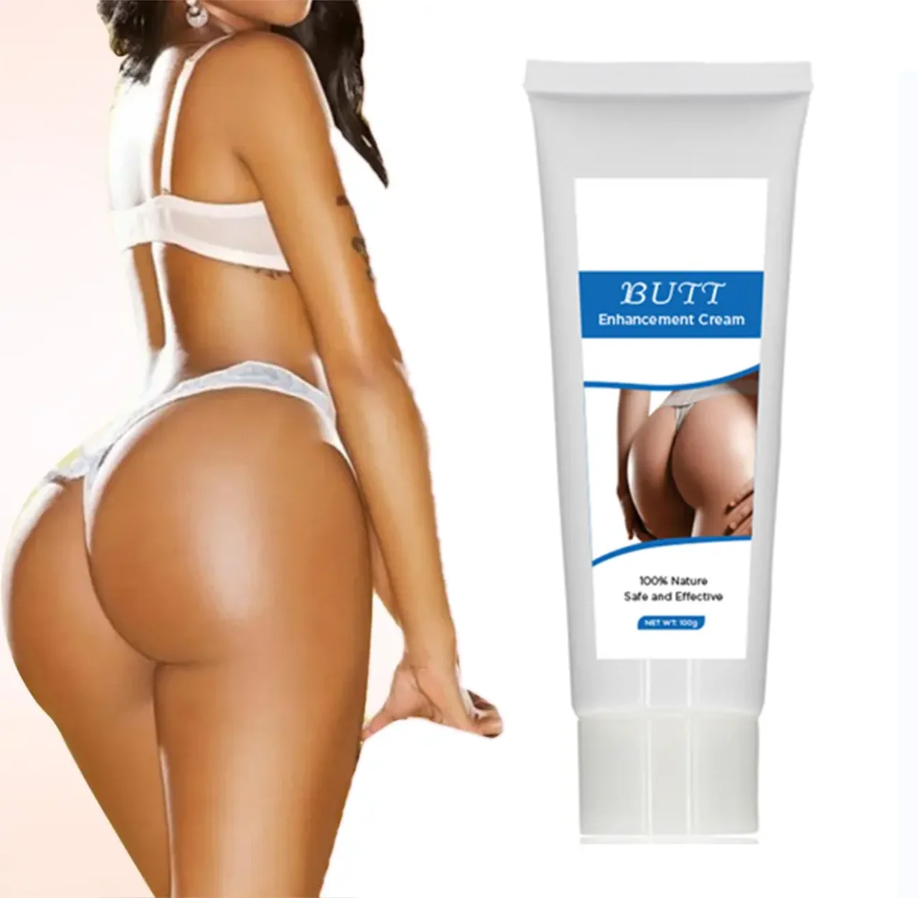 HANLINGER Private Label  100ML Fast Growth Hip Up Cream firmer and bigger butt lifting buttocks enhancement cream