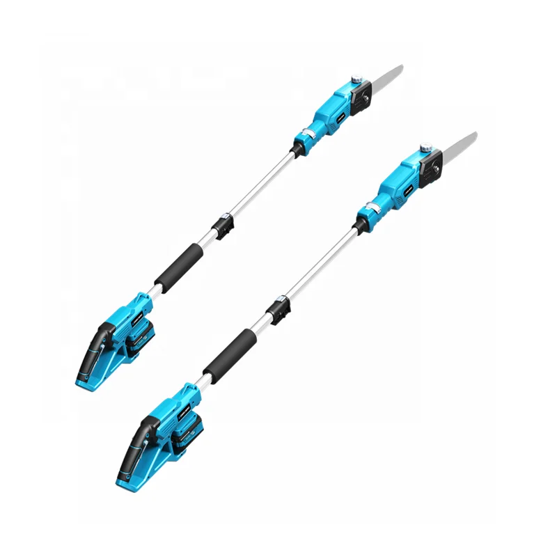 Electric Power 18v Li-ion Battery Cordless Pruning Pole Saw Top Handle Chainsaw String Leaf Trimmer model PS-L0218-2T