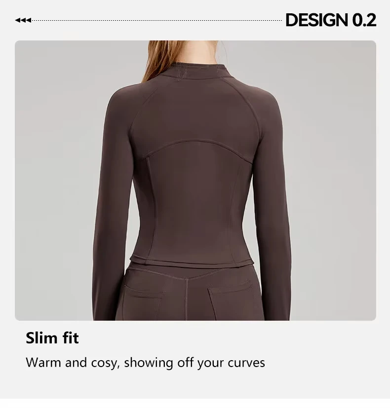 MAYYOUNG Slimming Wholesale Fitness Sportswear Women Plus Size Running Yoga Gym Jacket with Thumbhole and Zipper