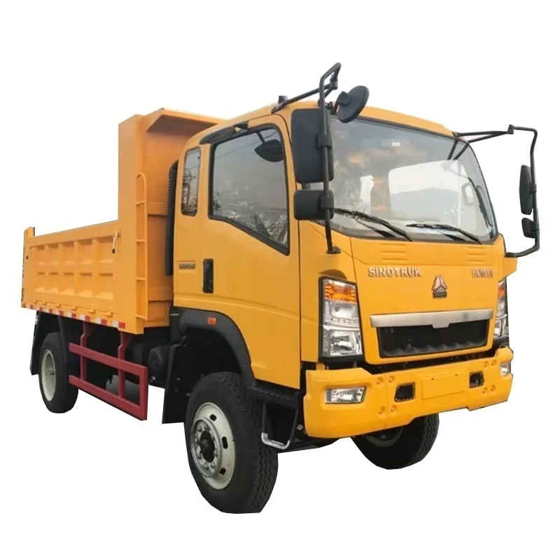SINOTRUK Mini Truck HOWO 4x4 LHD 5 Tons Light Dump Truck for Sale