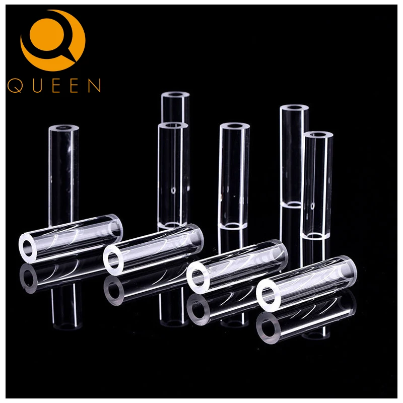 Small diameter clear capillary silica uv quartz tube