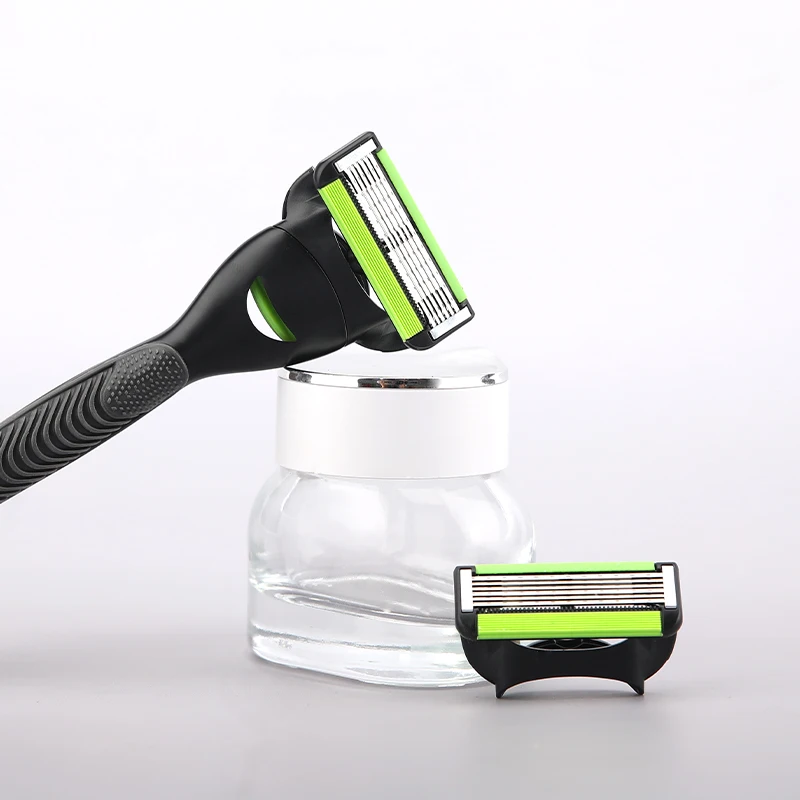 Wholesale Six Shaver Blade Men 6 Blade Shaving Razor 6 Blades