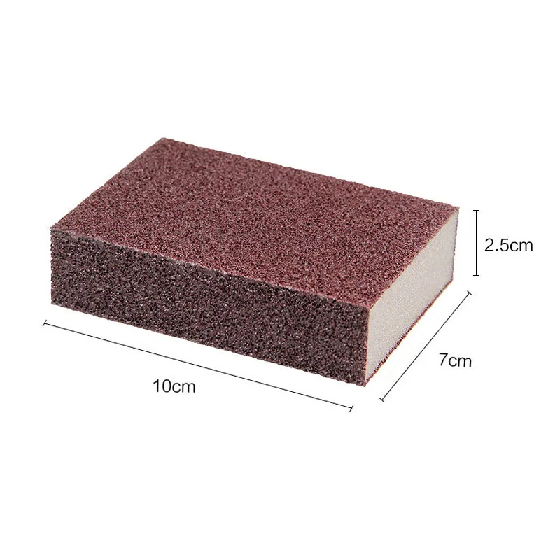 Nano Carborundum Sponge  Quickly Cleans Magic Eraser  Kitchen Removing Rust Cleaning Sponge The magic pot cleaner