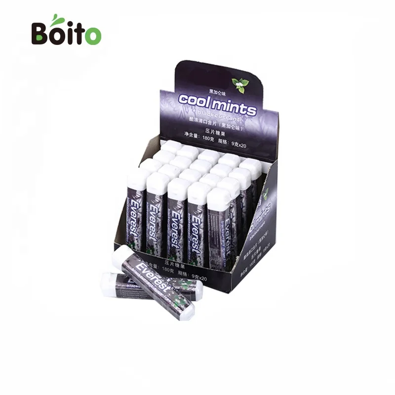 New fashion different flavors to choose mini packing menthol paper mints candy