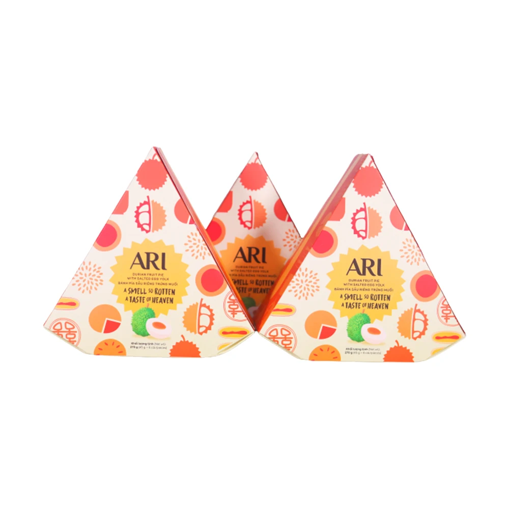 ARI Durian Fruit Pie with Salted Egg Yolk Customized Logo Printing made in Vietnam
