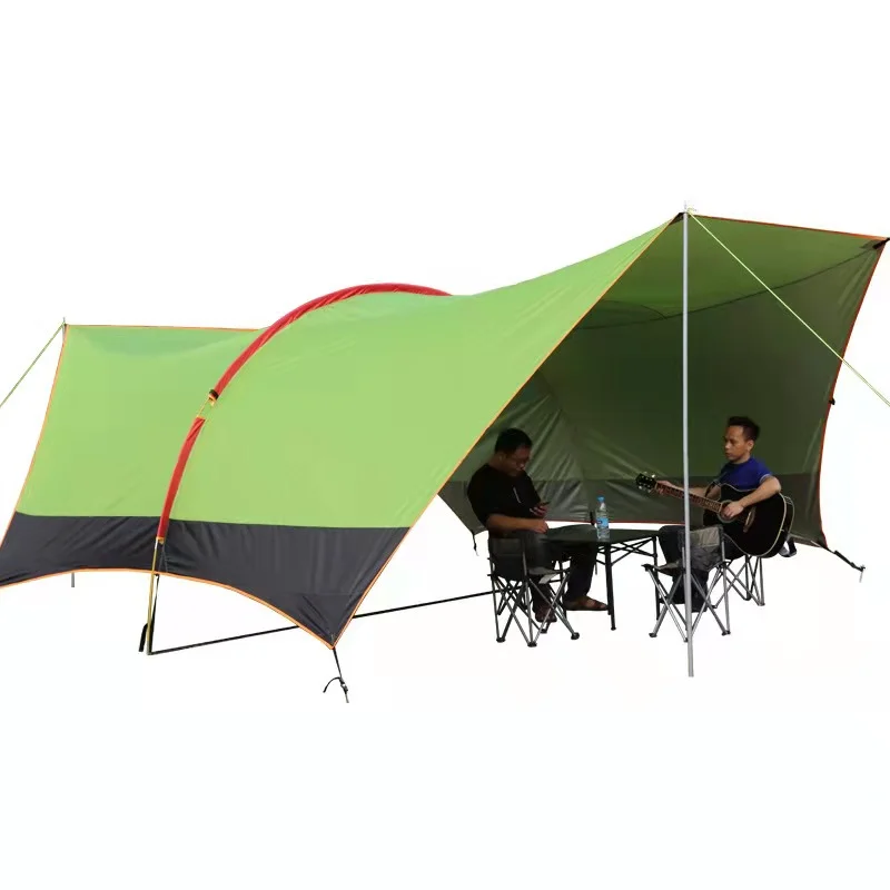 Новое поступление наружный тент для кемпинга многофункциональная палатка для гостиной устойчивая к ультрафиолетовому излучению большая навес туннельный брезент
