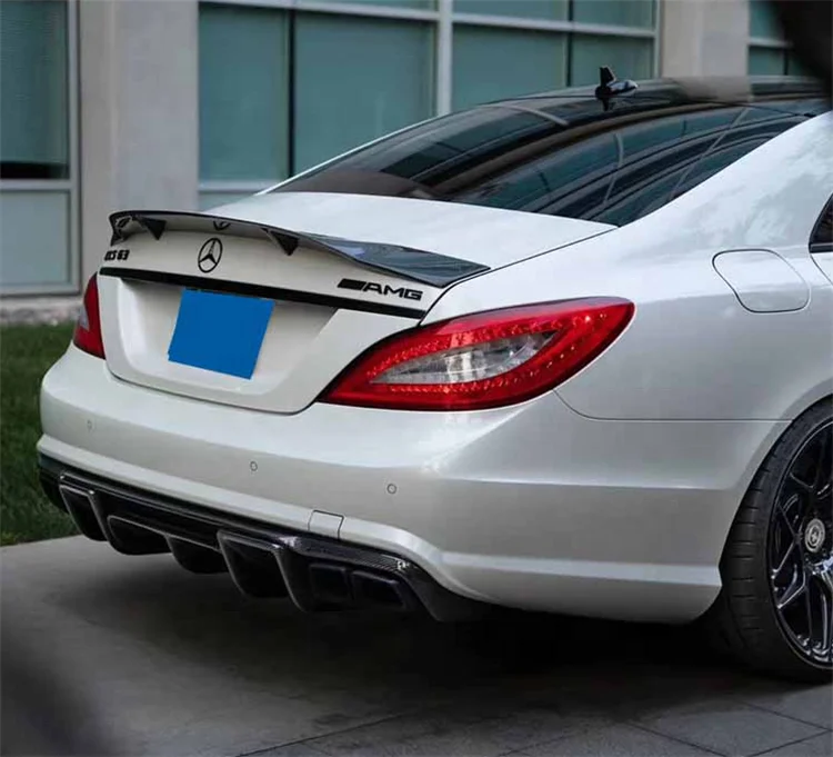 For BENZ W218 spoiler 2012-2017 benz CLS CLASS spoiler style R Rear Spoiler Trunk Wing