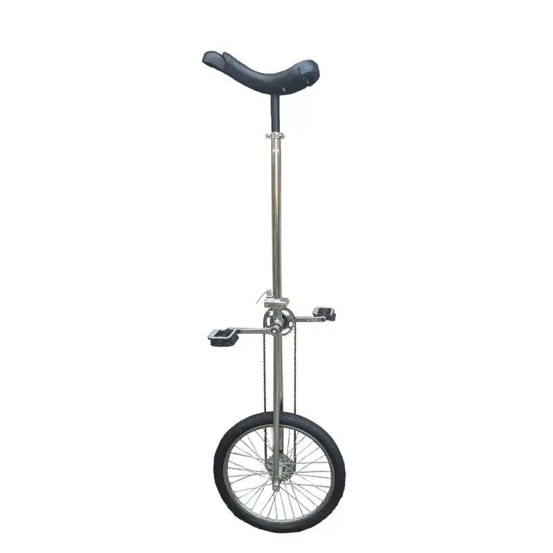 20 inch giraffe unicycle high-strength chrome-molybdenum steel frame acrobatics balance performance clown giraffe unicycle