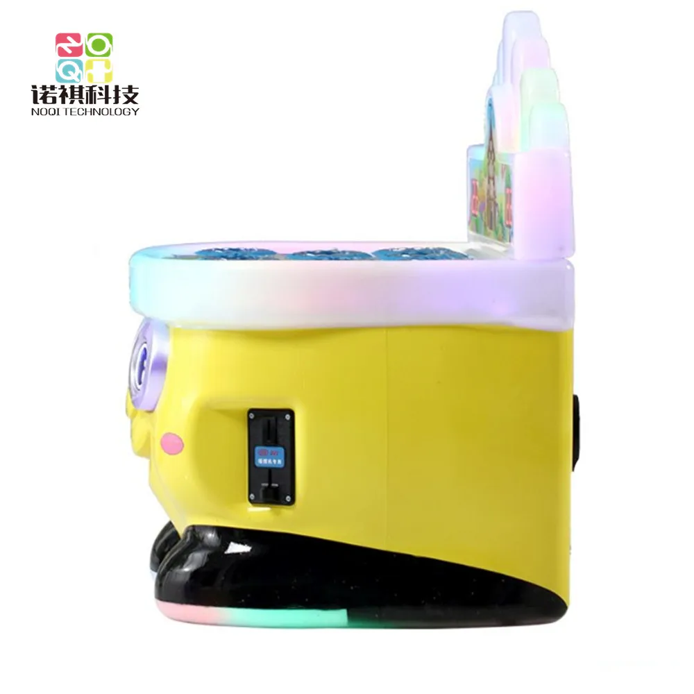 Hammer hit frog hitting game coin operated machine arcade game
