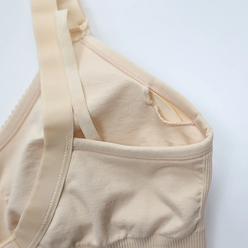 FLW Seamless Nursing Sports Bra Motherhood Maternity Bra Breathable Pregnant Women Breastfeeding Bra