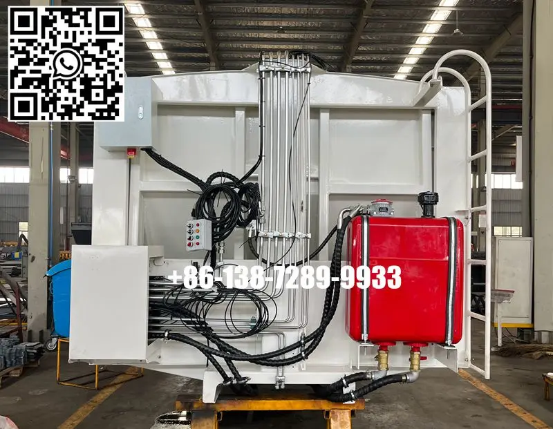 China 5000 Liters Adblue Remove Waste 5 Cbm Garbage Compressor Truck Box with Winch
