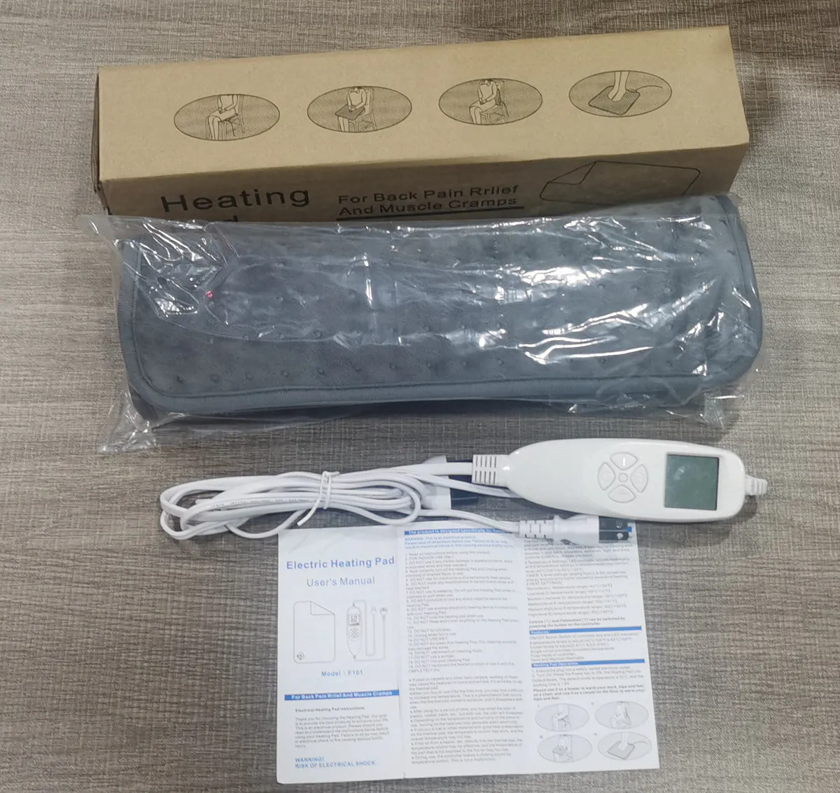 OEM/ODM Conform Heat Lightly Weighted Conforming Heating Pad