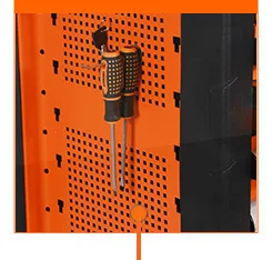 KSEIBI Tools Storage Cabinet Hand Tin Tool Box Thickened Folding Storage Box Other Hand Tools