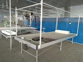 
Agricultural rolling tables ebb and flow hydroponic systems ebb and flow rolling greenhouse bench tables 
