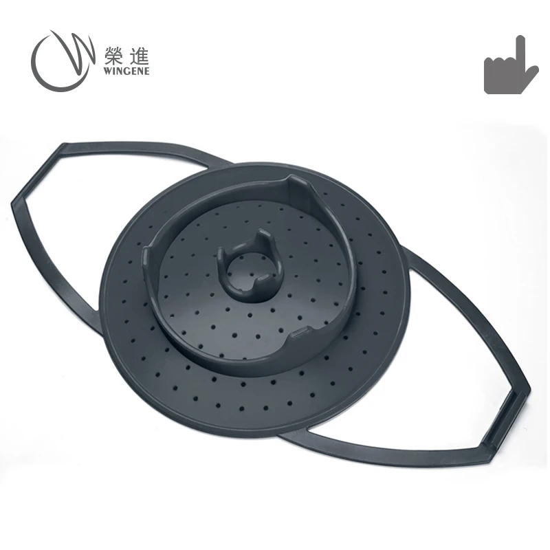 Silicone Steamer Basket/Factory Food Grade Silicone Kitchen Steamer Vegetable Steamer