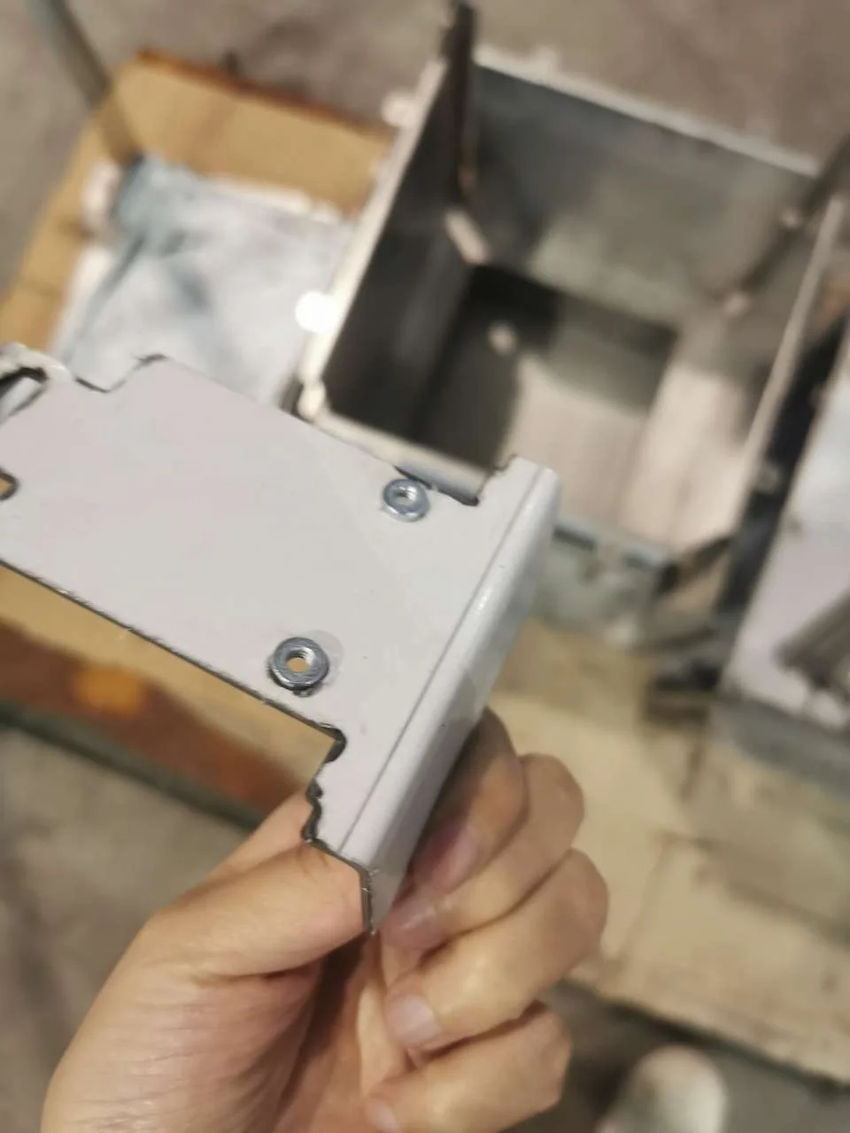 aluminum welding stainless steel bending stamping parts powder coating sheet metal fabrication