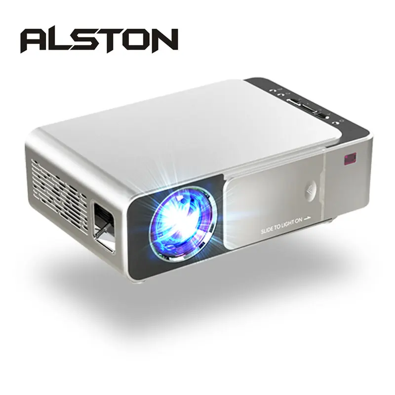  ALSTON T6 Базовая версия full hd светодиодный проектор 4k 4000 люмен USB 1080p Портативный