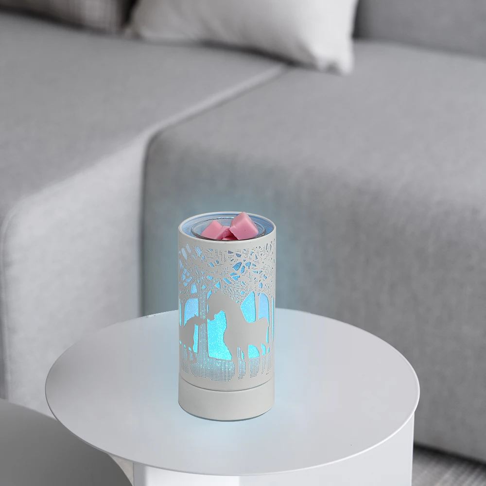 Electric Essential Oil Warmer Electric Incense Wax Tart Burner Wax Melt Warmer horse design