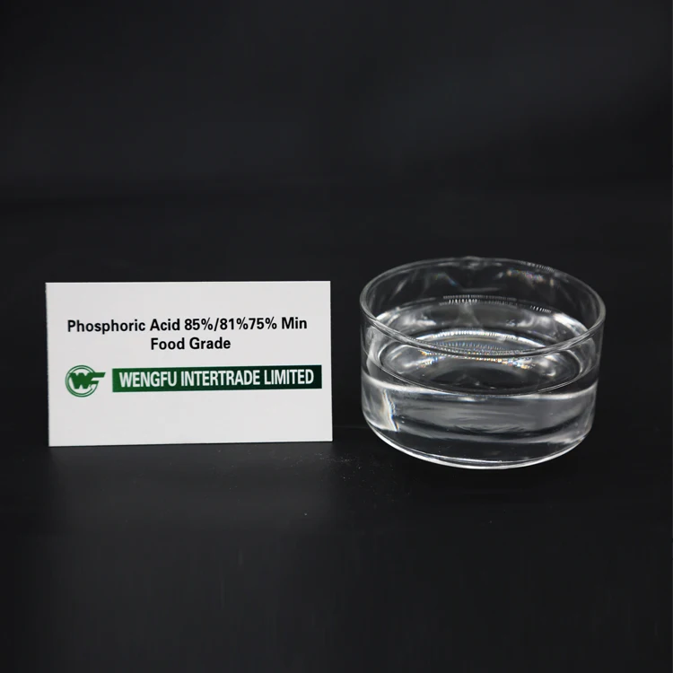 
super quality and competitive price High Level Ortho Phosphoric Acid 75% Technical Grade For Sale 