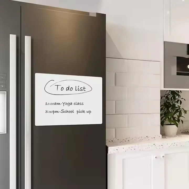 Writing Board With Fridge Magnetic Soft Rubber Dry Erase White Wall Magnetic Board Whiteboard For Fridge