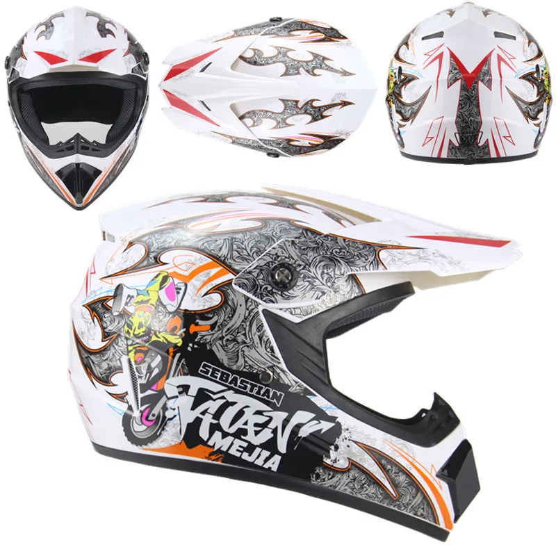 SUBO Wholesale Adult Full Face Helmet Comfortable Safety motorcycle Off-road motocross downhill Helmets