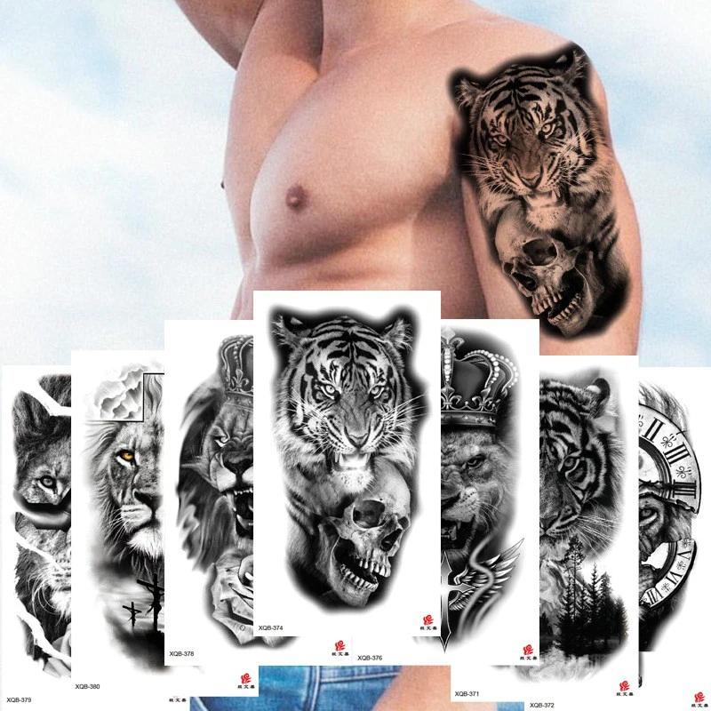XQB 121-160 temporary flower sketch printing tattoo sticker for sexy woman long time lasting permanent tattoo