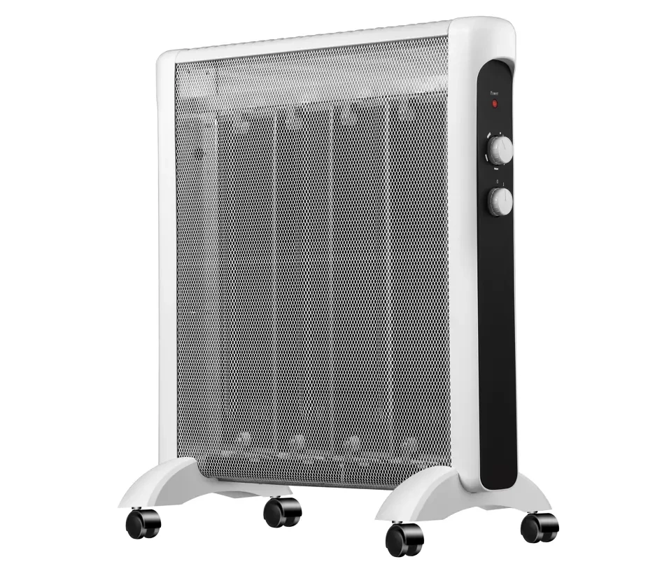 1000W/2000W Noiseless Room Free Standing Overheat Protection Manual Mica Heater Panel Convection Heater