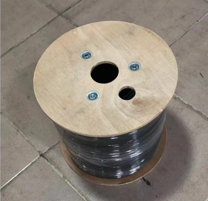 Fiber Optic Cable FTTH Drop Cable Gjyxch-1core G657A1 G657A2 LSZH Outdoor 1FO 2FO 3 in 1 Magnetic Usb Cable EC Steel or FRP 1 Km