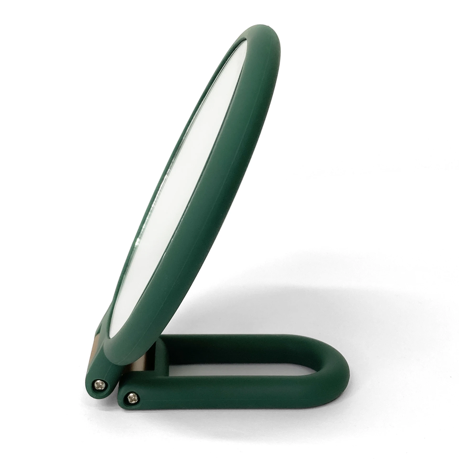 Folding Table Makeup Mirror, Luxury Desktop Mirror, Standing Mirror for Bathroom and Bedroom