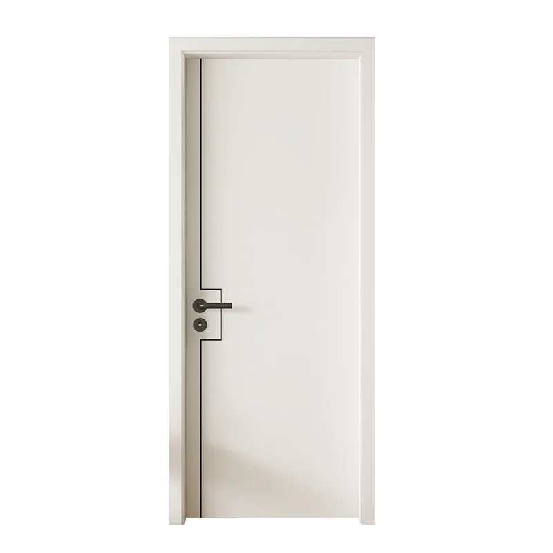 Wood Plastic Composite Door Wooden Panel WPC Door