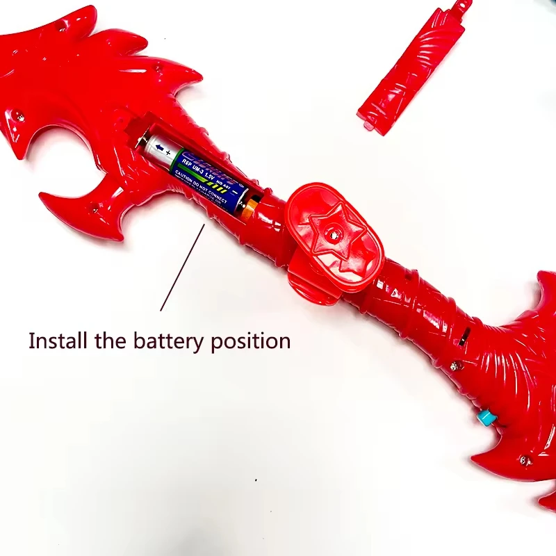 LED toys Light Up Curved Pirate Sword with LED knife Sword music children toy blade flashing Flash Sword