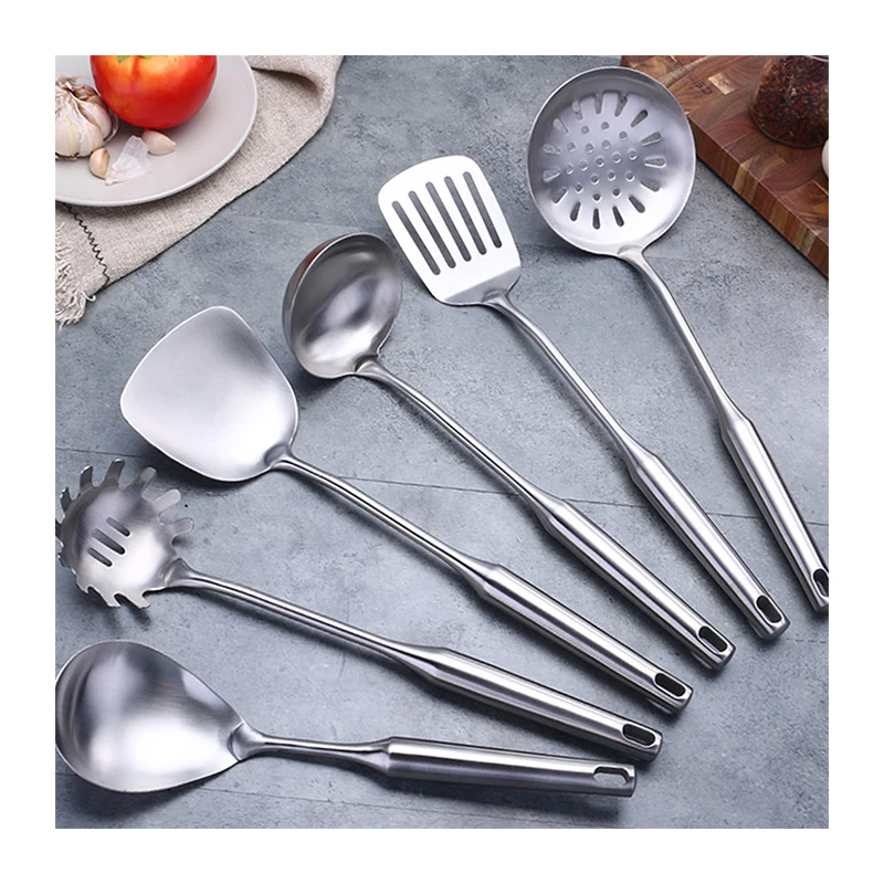 9Pcs Food Grade Kitchen Cooking Utensils Sets Stainless Steel Best Kitchen Item Utensil Sets Cooking Tools